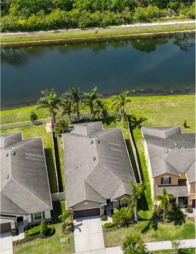 1612 Cabbage Key Dr, Ruskin, FL 33570 - aerial view of a nearby body of water