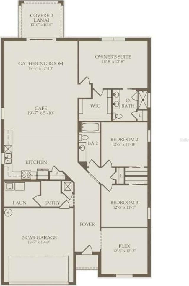 1612 Cabbage Key Dr, Ruskin, FL 33570 - room layout