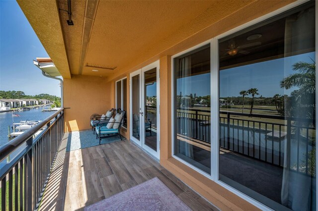 47 W Morgan St, Tarpon Springs, FL 34689 - balcony with a water view