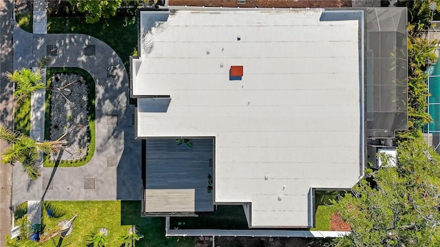 drone / aerial view