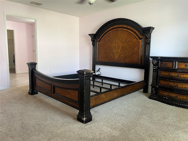carpeted bedroom with baseboards