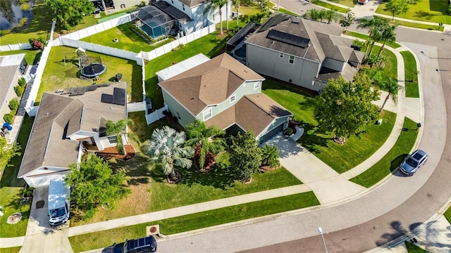 18734 Burndall Ct, Land O Lakes, FL 34638 - birds eye view of property with a residential view