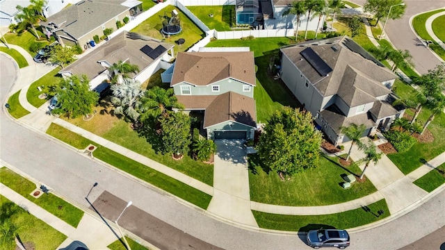 18734 Burndall Ct, Land O Lakes, FL 34638 - drone / aerial view featuring a residential view