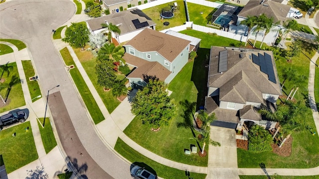 18734 Burndall Ct, Land O Lakes, FL 34638 - aerial view featuring a residential view