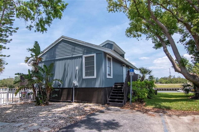 200 Meres Blvd Unit 7, Tarpon Springs, FL 34689 - view of side of property with stairway