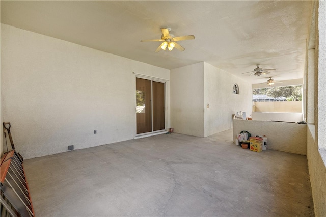 13750 Dowling Ln, Odessa, FL 33556 - view of patio / terrace with ceiling fan