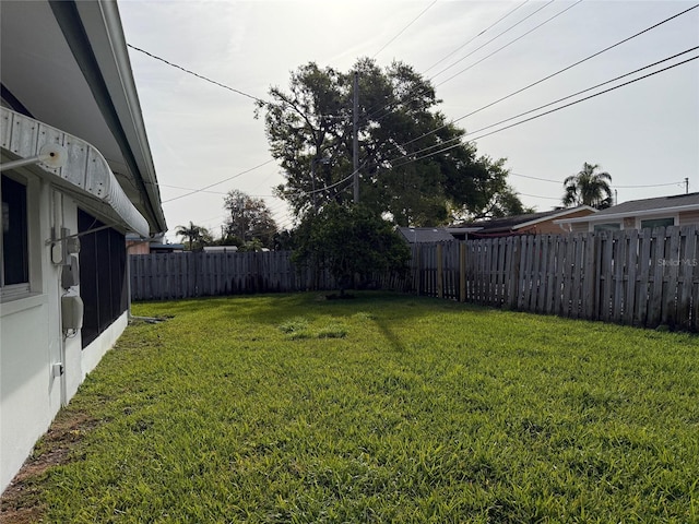 14264 Page Ave, Largo, FL 33774 - view of yard featuring a fenced backyard