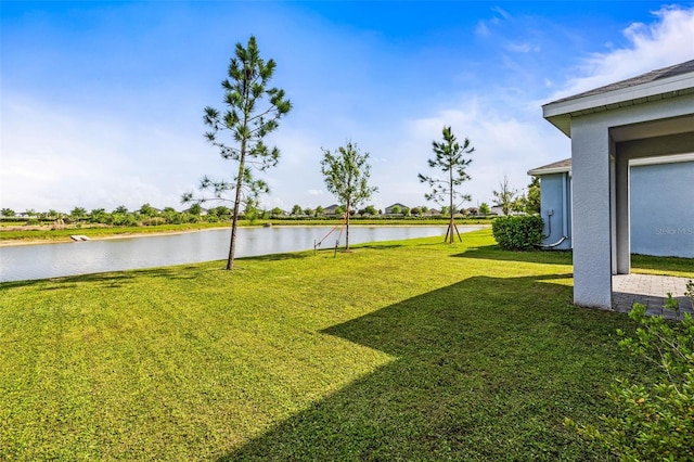 7334 Ashcroft Dr, Wesley Chapel, FL 33545 - view of yard with a water view