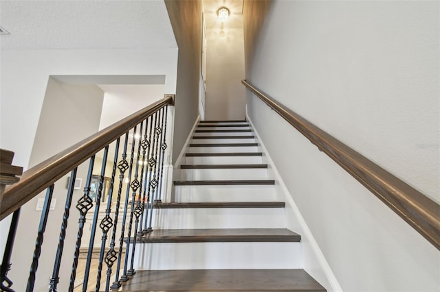 4007 W Gray St, Tampa, FL 33609 - staircase with wood finished floors