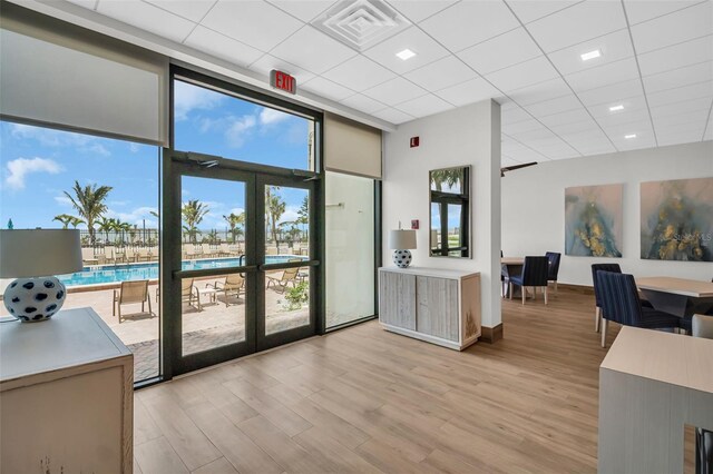 reception area featuring visible vents