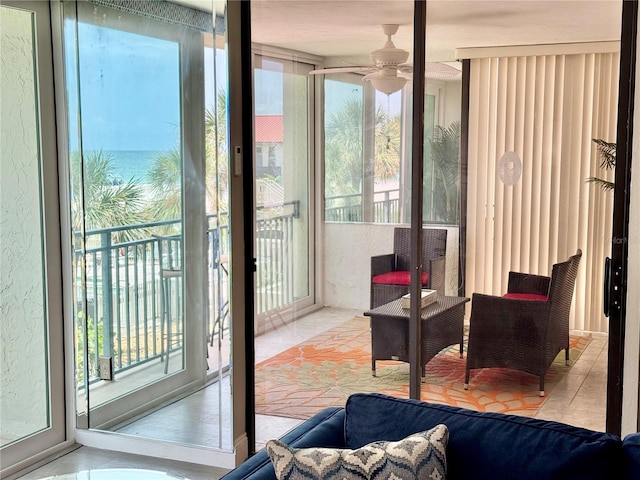 1390 Gulf Blvd Unit 104, Clearwater, FL 33767 - view of sunroom / solarium