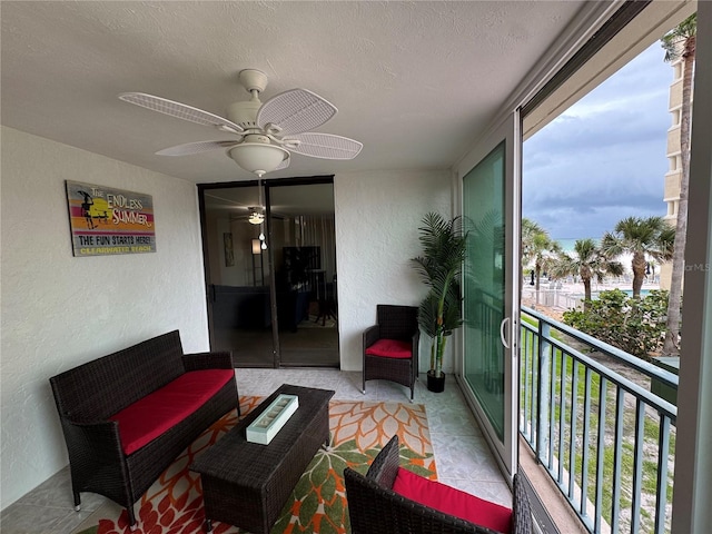 1390 Gulf Blvd Unit 104, Clearwater, FL 33767 - sunroom / solarium with a textured wall and a textured ceiling