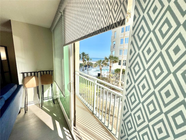 1390 Gulf Blvd Unit 104, Clearwater, FL 33767 - balcony with a water view
