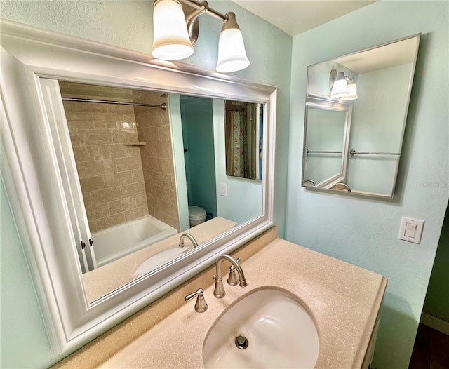 1390 Gulf Blvd Unit 104, Clearwater, FL 33767 - full bath featuring shower / bathtub combination and vanity