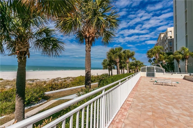 1390 Gulf Blvd Unit 104, Clearwater, FL 33767 - view of community featuring view of water and beach