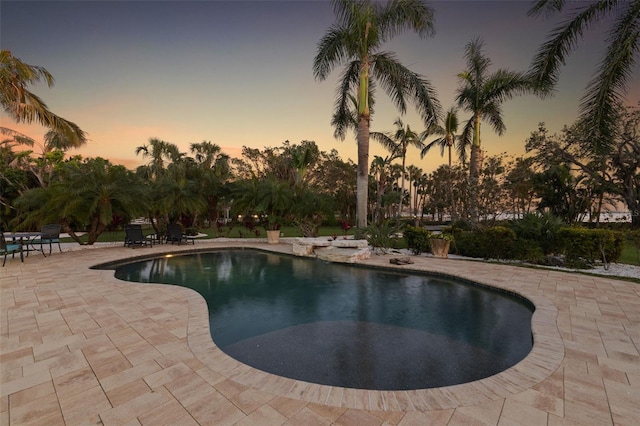 450 Bayshore Dr, Terra Ceia, FL 34250 - pool with a patio