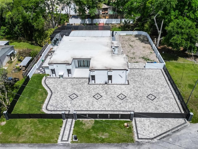 bird's eye view