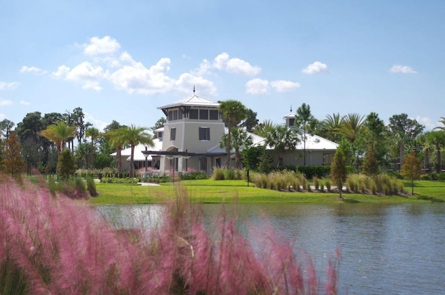 property view of water