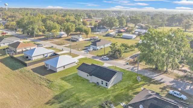 drone / aerial view featuring a residential view