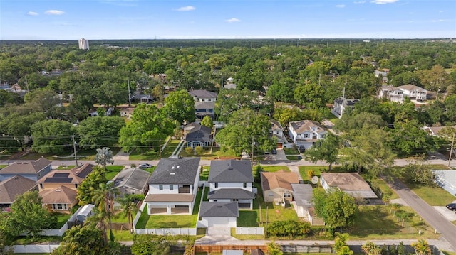 806 W Adalee St, Tampa, FL 33603 - aerial view of property's location with nearby suburban area and a forest