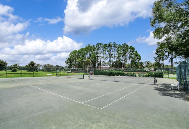 13008 Eagles Entry Dr, Odessa, FL 33556 - view of tennis court