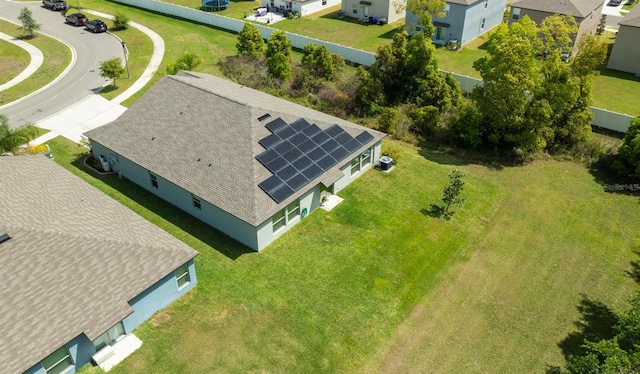 6416 Cobble Bliss St, Zephyrhills, FL 33541 - bird's eye view featuring a residential view