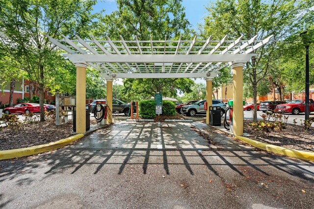 4207 S Dale Mabry Hwy Unit 3302, Tampa, FL 33611 - view of patio / terrace with a pergola