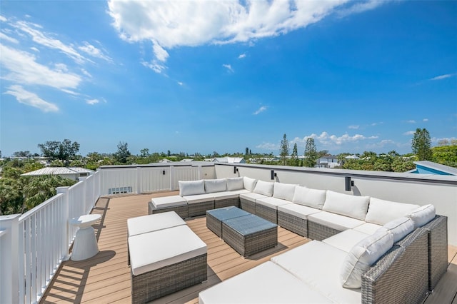 311 Spring Ave, Anna Maria, FL 34216 - deck featuring an outdoor hangout area