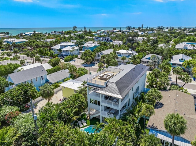 311 Spring Ave, Anna Maria, FL 34216 - bird's eye view featuring a residential view and a water view