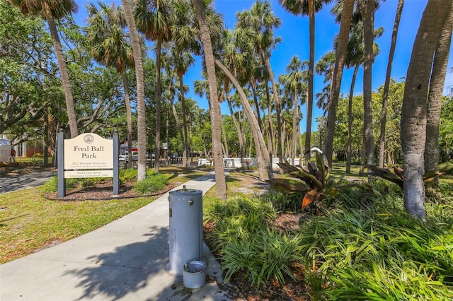 view of community