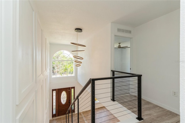 14319 Morristown Ave, Port Charlotte, FL 33981 - foyer entrance with wood finished floors