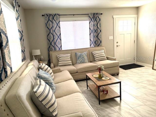 1408 San Juan Ct, Clearwater, FL 33756 - living area with baseboards