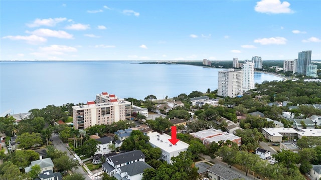 2314 S Clewis Ct Unit 106, Tampa, FL 33629 - drone / aerial view of a large body of water