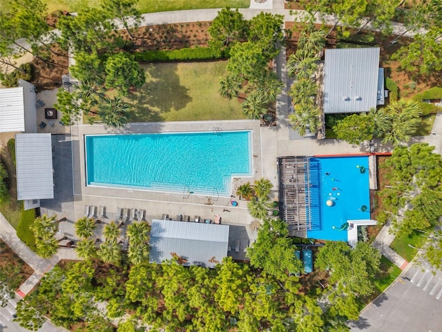 bird's eye view
