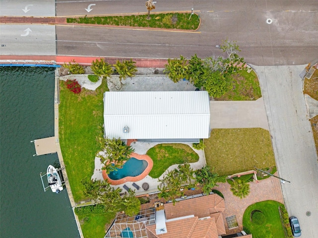 drone / aerial view