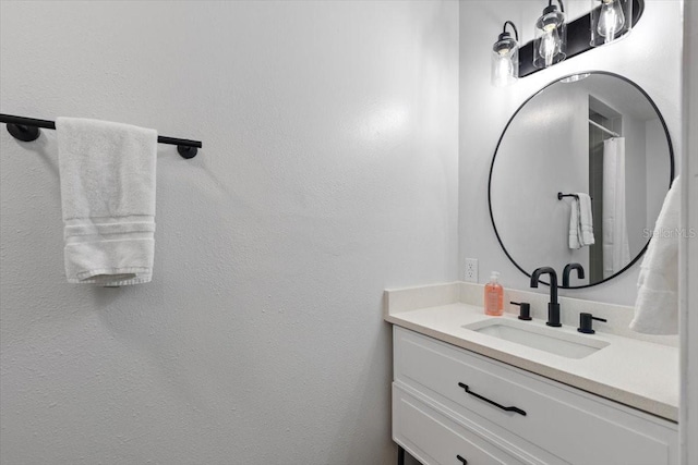 full bathroom with vanity