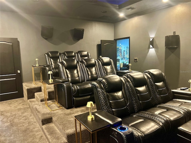 2332 Dekan Ln, Land O Lakes, FL 34639 - carpeted cinema with visible vents