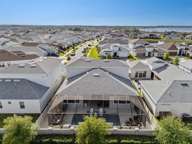 8720 Drummer Plank Dr, Wesley Chapel, FL 33545 - birds eye view of property with a residential view