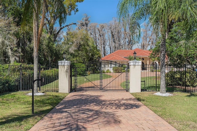 3607 Berger Rd, Lutz, FL 33548 - view of gate
