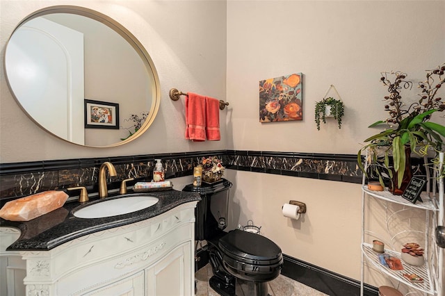 3607 Berger Rd, Lutz, FL 33548 - bathroom with vanity and tile patterned flooring