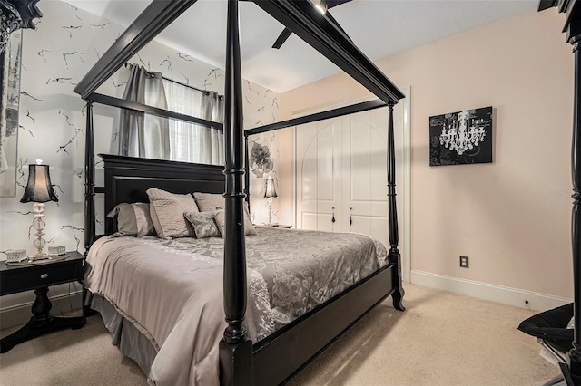 3607 Berger Rd, Lutz, FL 33548 - carpeted bedroom featuring baseboards