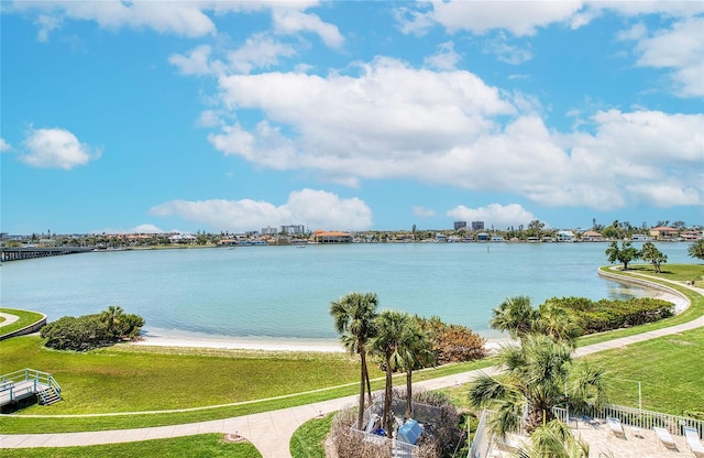 property view of water