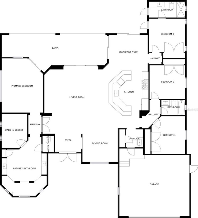 706 Manns Harbor Dr, Apollo Beach, FL 33572 - view of floor plan / room layout
