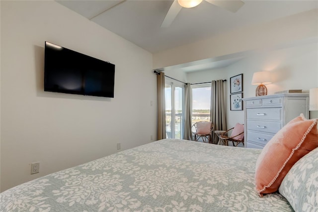 19925 Gulf Blvd Unit 502, Indian Shores, FL 33785 - bedroom with a ceiling fan