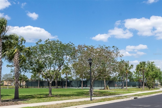 10008 Celtic Ash Dr, Ruskin, FL 33573 - view of home's community with a tennis court