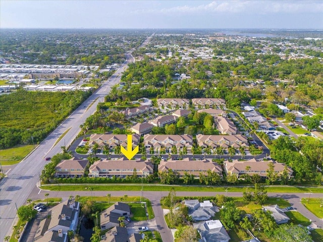11260 Kapok Grand Cir, Madeira Beach, FL 33708 - birds eye view of property featuring a residential view