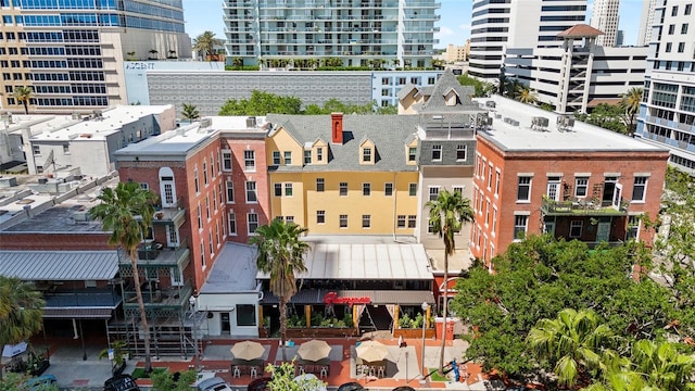 215 Central Ave Unit 4F, Saint Petersburg, FL 33701 - birds eye view of property featuring a view of city