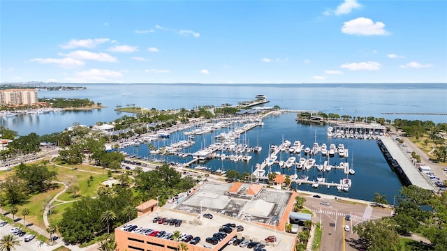 215 Central Ave Unit 4F, Saint Petersburg, FL 33701 - aerial view with a water view