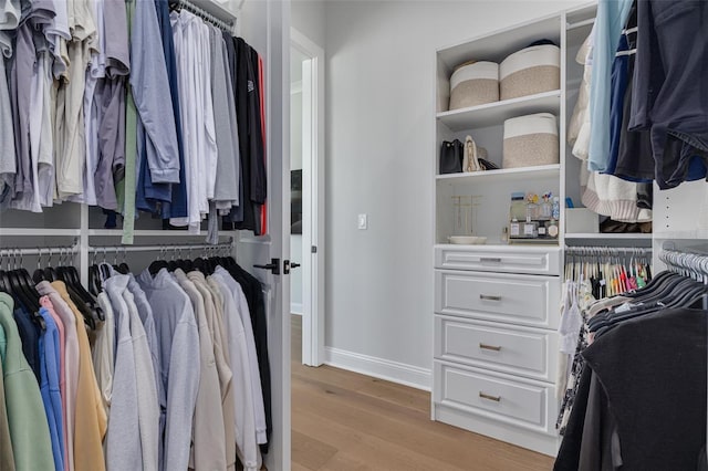 4515 W N A St Unit 8, Tampa, FL 33609 - spacious closet featuring light wood-style floors