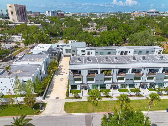 4515 W N A St Unit 8, Tampa, FL 33609 - drone / aerial view with a city view